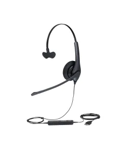 Jabra 1553-0159 auricular y casco Auriculares Alámbrico Diadema Oficina Centro de llamadas Bluetooth Negro