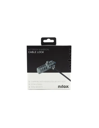 Nilox Candado de seguridad con combinación 1.80m
