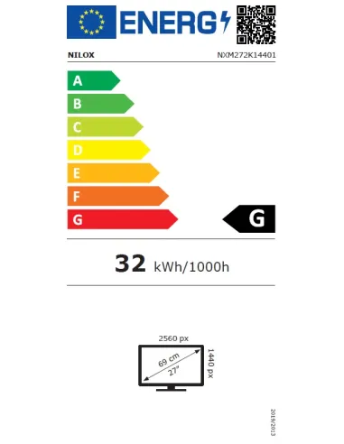 Nilox Monitor Gaming 27" con 3 puertos HDMI y DP