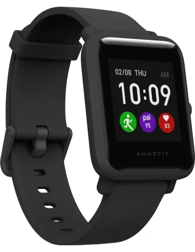 Amazfit Bip S Lite 3,25 cm (1.28") TFT 42 mm Digital 176 x 176 Pixeles Pantalla táctil Negro