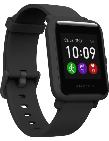 Amazfit Bip S Lite 3,25 cm (1.28") TFT 42 mm Digital 176 x 176 Pixeles Pantalla táctil Negro
