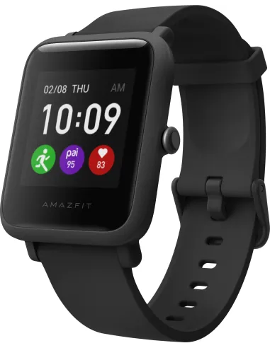 Amazfit Bip S Lite 3,25 cm (1.28") TFT 42 mm Digital 176 x 176 Pixeles Pantalla táctil Negro