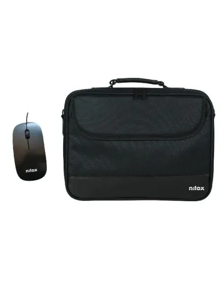 Nilox MALETIN 15,6 DURO + RATON OPTICO USB Nilox MALETIN 15,6 DURO + RATON OPTICO USB
