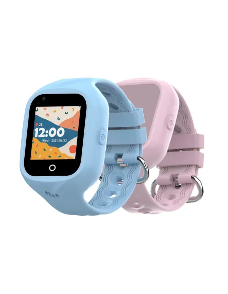 Celly KIDSWATCH4G Relojes inteligentes y deportivos 3,56 cm (1.4") Digital Pantalla táctil 4G Negro GPS (satélite)