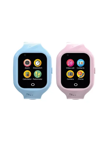 Celly KIDSWATCH4G Relojes inteligentes y deportivos 3,56 cm (1.4") Digital Pantalla táctil 4G Negro GPS (satélite)