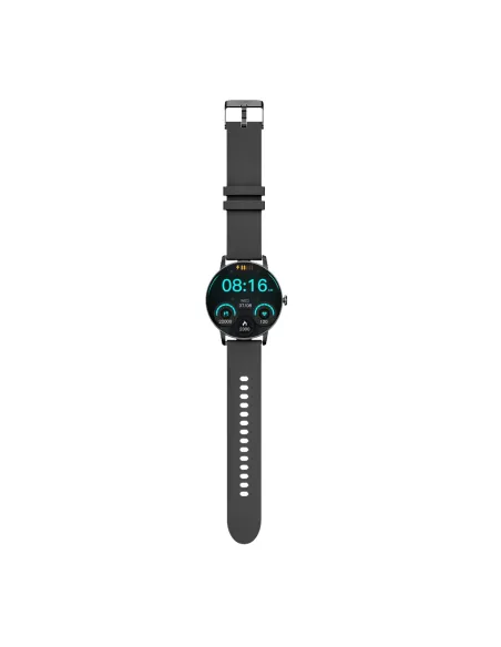 Celly TRAINERROUND2BK Relojes inteligentes y deportivos 3,25 cm (1.28") Digital 320 x 320 Pixeles Pantalla táctil Negro GPS