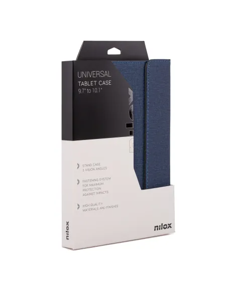 Nilox FUNDA UNIVERSAL TABLET DE 9.7" A 10.5" AZUL
