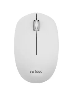 Nilox Ratón Wireless 1000 DPI, 3 botones, Gris