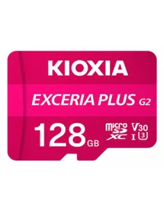 Tarjeta micro sd kioxia 128gb exceria plus g2 w - adaptador