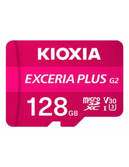 Tarjeta micro sd kioxia 128gb exceria plus g2 w - adaptador