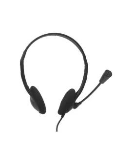 Nilox NXAU0000002 auricular y casco Auriculares Alámbrico Diadema Oficina Centro de llamadas USB tipo A Negro 2