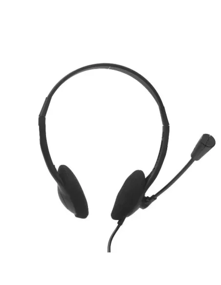 Nilox NXAU0000002 auricular y casco Auriculares Alámbrico Diadema Oficina Centro de llamadas USB tipo A Negro