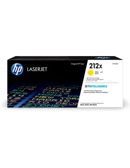 HP Cartucho de tóner Original HP LaserJet 212X amarillo de alta capacidad