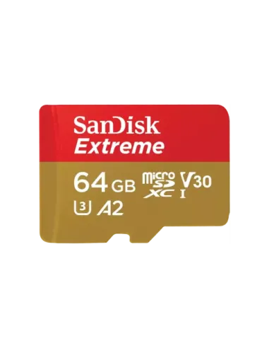 SanDisk Extreme 64 GB MicroSDXC UHS-I Clase 10