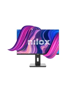 Nilox Monitor de 27" Regulable, FullHD, IPS, con puertos HDMI, DP y VGA