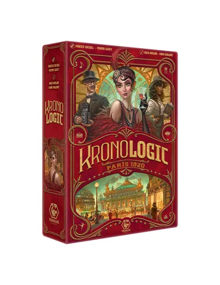 Juego de mesa kronologic: paris 1920