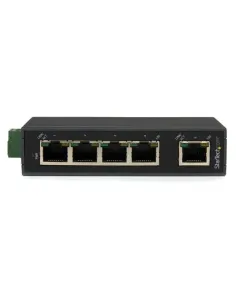 StarTech.com Switch Conmutador Industrial Ethernet de 5 Puertos RJ45 de Montaje en Carril DIN 2