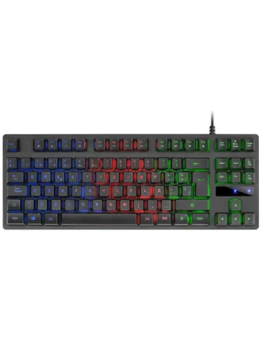 Venta online de teclados al mejor precio. Venta de Mars Gaming MK02 Negro Teclado Gaming H-Mech FRGB TKL Antighosting Idioma Esp