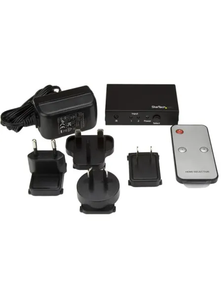 StarTech.com VS221HD20 interruptor de video HDMI