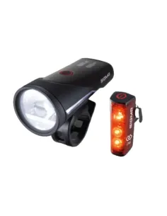 Sigma Sport Aura 100 Set + Blaze Link Iluminación trasera + iluminación delantera (set) LED