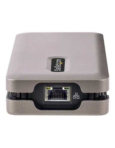 StarTech.com Adaptador Multipuertos USB-C - HDMI 2.0b 4K 60Hz - HDR - Hub USB 3.2 Gen 2 10Gbps (2xUSB-C, 1xUSB-A) - PD de 100W