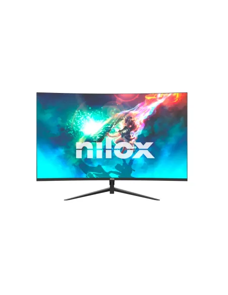 Nilox Monitor Curvo de 24" Gaming, VA, HDMI y DP, y 1ms
