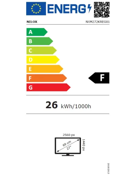Nilox Monitor 27”, 2K, IPS, 4ms, 75 Hz, HDMI y DP Nilox Monitor 27”, 2K, IPS, 4ms, 75 Hz, HDMI y DP