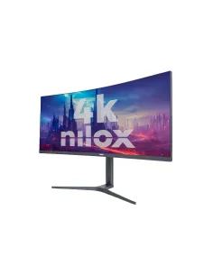 Nilox MONITOR 34" NXM344KD11 ULTRAWIDE 4K CURVO 144HZ 2HDMI 2DP 1MS MMDIA pantalla para PC 86,4 cm (34") 3440 x 1440 Pixeles 2