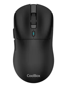 CoolBox W03 ratón Juego mano derecha RF Wireless + Bluetooth + USB Type-C Óptico 10000 DPI