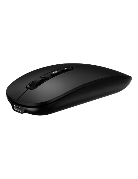 CoolBox W02 ratón Hogar Ambidextro RF Wireless + Bluetooth Óptico 1600 DPI