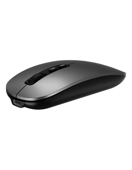 CoolBox W02 ratón Hogar Ambidextro RF Wireless + Bluetooth Óptico 1600 DPI