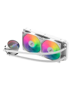 CoolBox Infinite Liquid 240 ARGB Procesador Kit de refrigeración líquida 12 cm Blanco 1 pieza(s)