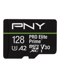 Tarjeta memoria micro secure digital micro sdxc pro elite prime pny 128gb clase 10 uhs - i u3