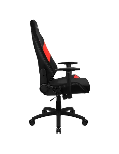 Aerocool ADMIRALBR Silla Gaming Profesional, Cojines Acolchados, Tecnología Air, Negro Rojo