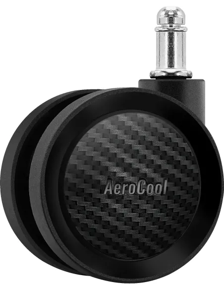 Aerocool CROWNBB Azul, Silla Gaming Ergonómica, Cojines Ajustables, Cuero Sintético Premium