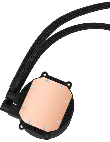 Aerocool MIRAGEL120 Refrigeración Líquida CPU Ventilador 12cm ARGB TDP 200W Negro