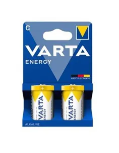 Blister pilas varta alcalinas energy lr14 c -  2 pilas