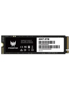 Disco duro interno ssd acer predator gm7 2tb m.2 pcie