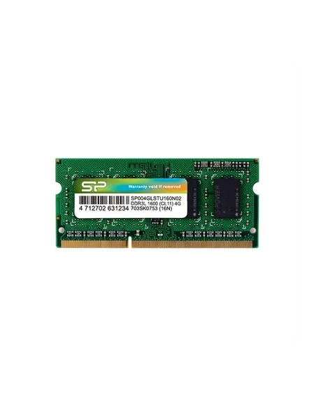 Memoria ram ddr3l 4gb silicon power sodimm 1600 mhz. Memoria ram ddr3l 4gb silicon power sodimm 1600 mhz.