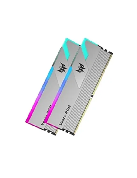 Memoria ram ddr4 16gb 2x8gb acer predator vesta - 3200mhz cl16 silver rgb