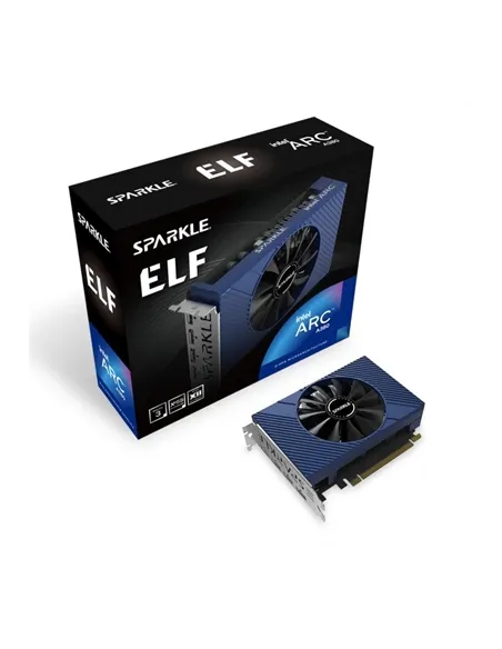Tarjeta grafica sparkle intel arc a380 elf ed 6g ddr6