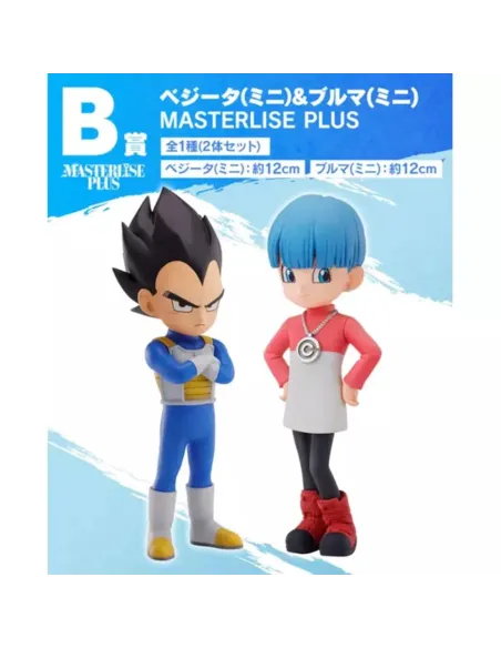 Figura b kuji dragon ball daima vegeta & bulma