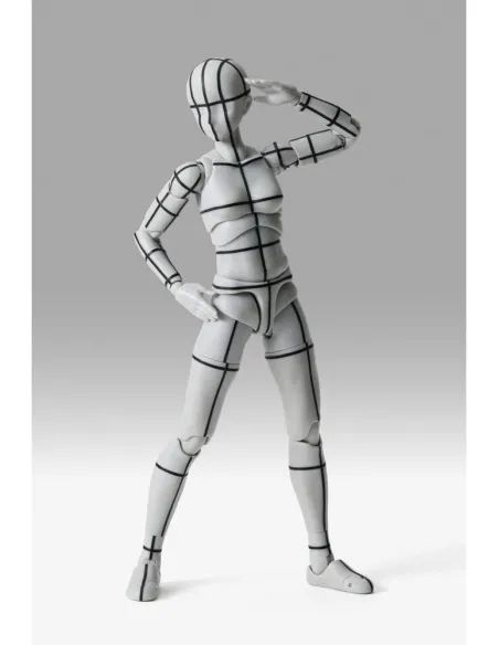 Body chan - sports edition wire frame -  (gray color ver.) fig. 13 -5 cm body kun - body chan
