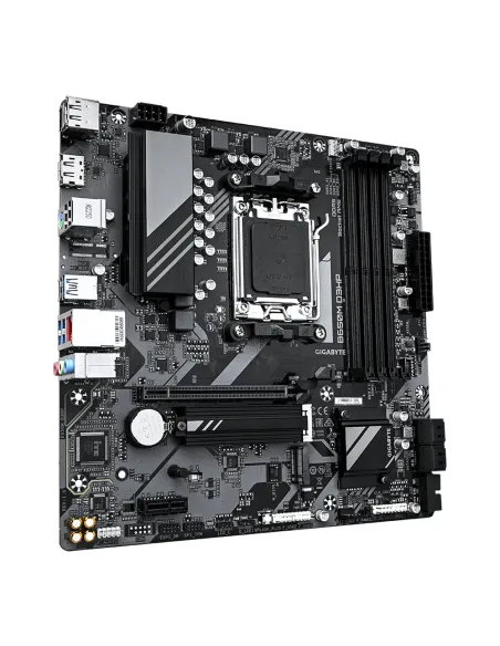 GIGABYTE B650M D3HP Placa base - AMD Ryzen serie 9000, VRM de 5+2+2 fases, hasta 7600 MHz DDR5 (OC), 2xPCIe 4.0 M.2, LAN 2,5
