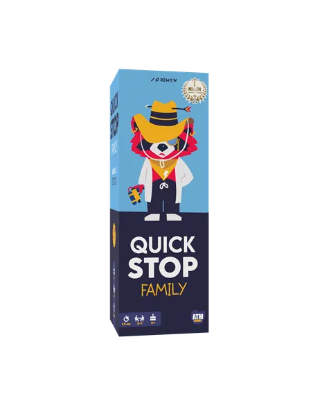 Juego de mesa quick stop family