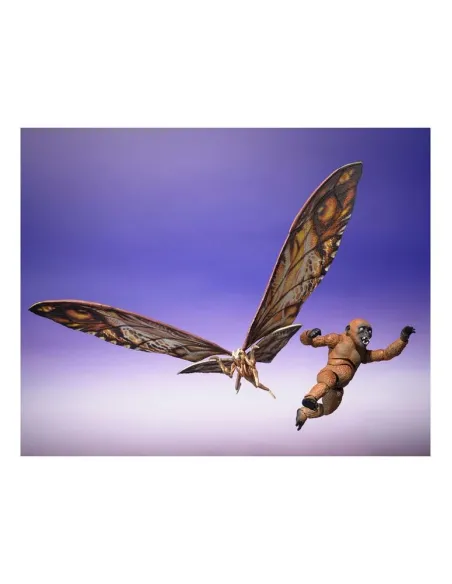Suko & mothra 2024 ver. fig. 7 - 29 cm godzilla vs kong the new empire sh monsterarts coll