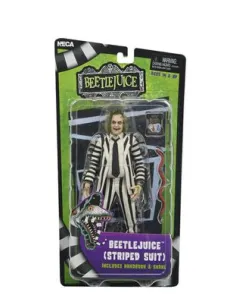 Beetlejuice black and white striped suit scale action fig. 18 cm beetlejuice (1988)