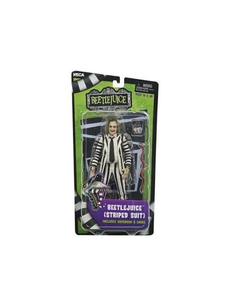 Beetlejuice black and white striped suit scale action fig. 18 cm beetlejuice (1988)