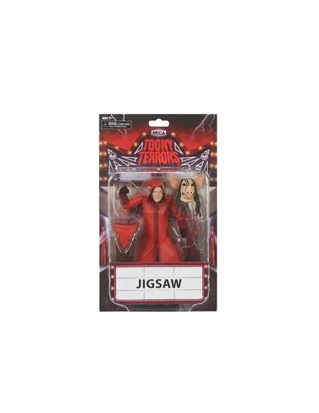 Jigsaw killer red robe scale action fig. 15 cm saw toony terrors