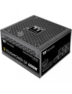 Fuente de alimentacion atx 650w thermaltake toughpower gf 80+ gold -  full modular -  ventilador 140mm